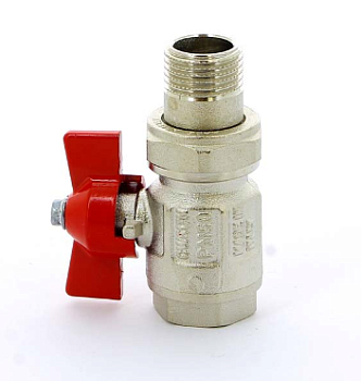 Кран шар. бабоч. с американкой Ду 1" ITAP IDEAL 098